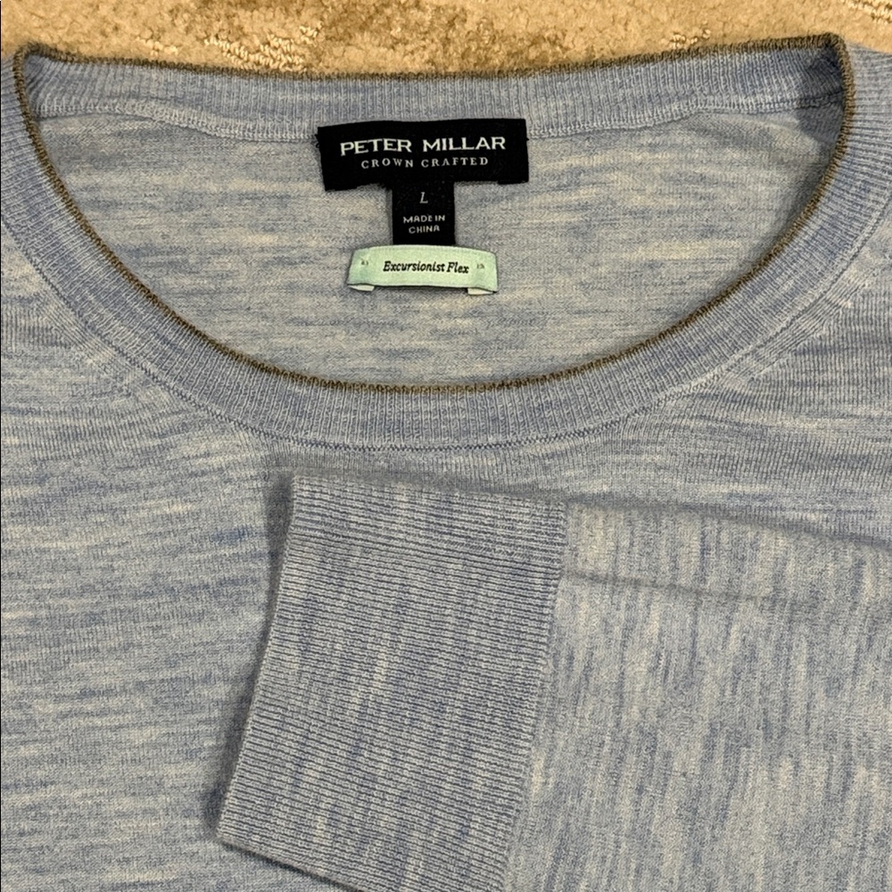 Peter Millar Excursionist Flex wool sweater- Large - image 2